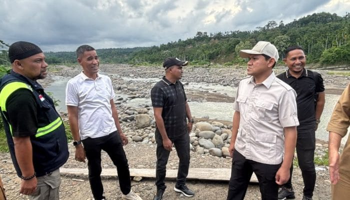 Wagub Aceh Tinjau Krueng Sawang, Tarmizi Dampingi